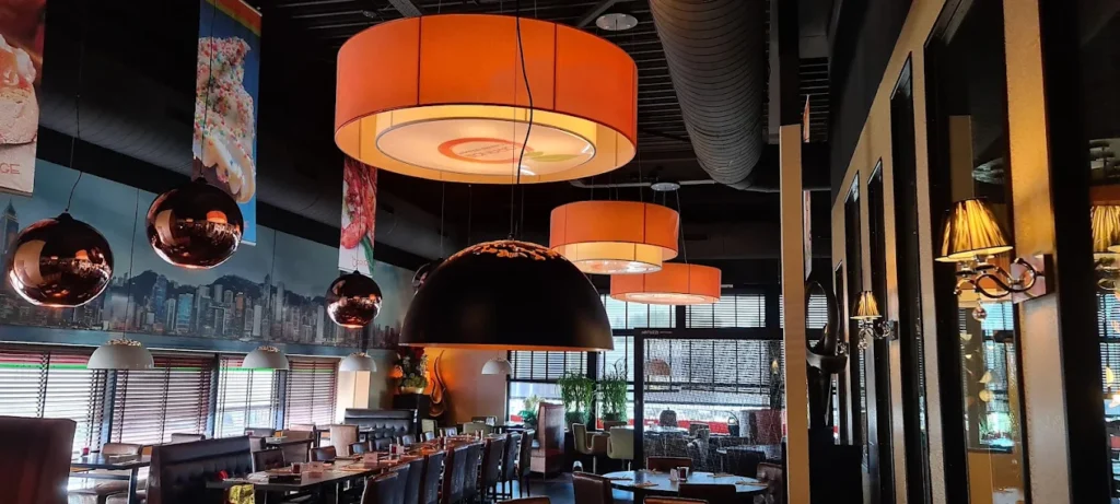 Sfeer in het restaurant
